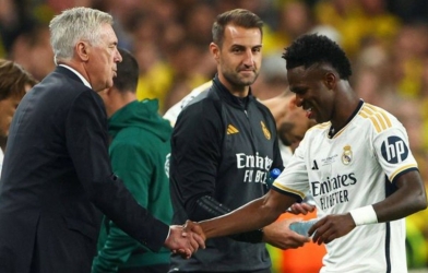 HLV Ancelotti mắng Vinicius, gọi tên chủ nhân QBV 2024