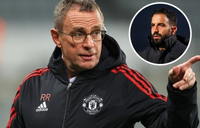 Ralf Rangnick chê thẳng thừng MU của HLV Amorim