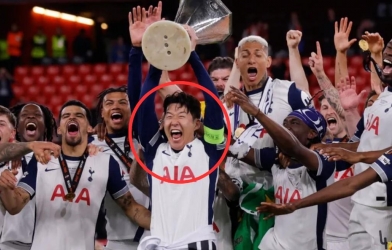 Son Heung-min không có huy chương vô địch Europa League
