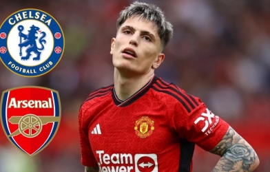 Bị MU tống khứ, Garnacho 'tháo chạy' tới ông lớn thành London