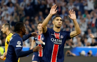 Hakimi đi vào lịch sử Champions League với kỷ lục chưa từng có