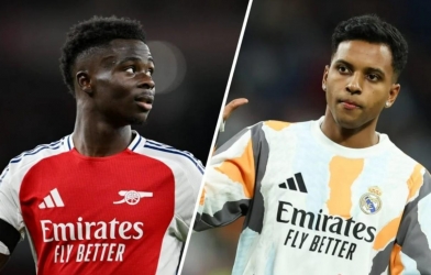 Arsenal tung đề nghị 'vượt mặt Saka', quyết đưa Rodrygo về Emirates