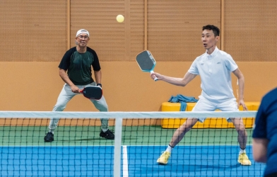 Huyền thoại cầu lông Lee Chong Wei bất ngờ tái xuất với pickleball