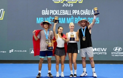 Gộp BXH PPA: Châu Á từ 'vùng ngoài lề' thành trung tâm mới của pickleball