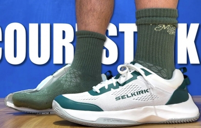 Review giày pickleball Selkirk CourtStrike: Bám sân chắc, hết nỗi lo lật cổ chân