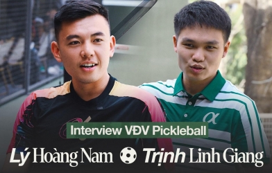 Pickleball Việt Nam dậy sóng đầu 2026: Trịnh Linh Giang - Lý Hoàng Nam chuẩn bị tái hợp?