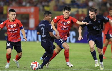 Trực tiếp Selangor 0-0 CAHN: CAHN suýt có bàn thắng