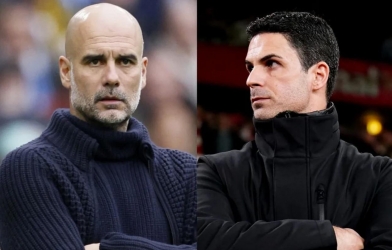 Mikel Arteta gửi thông điệp đanh thép tới Man City của Pep