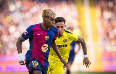 Trực tiếp Barca 0-0 Villarreal: Barca tấn công dữ dội