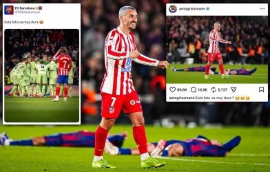 Vừa vào chung kết, Griezmann lập tức hành động khiến Barca 'nóng mắt'