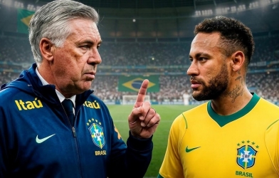 Neymar bị loại khỏi ĐT Brazil: 'Còn tôi thì sao hả, Ancelotti?'