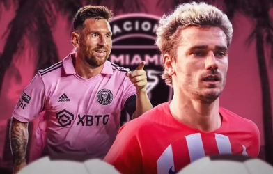 Tạm biệt Atletico, Griezmann chính thức chốt MLS có Messi