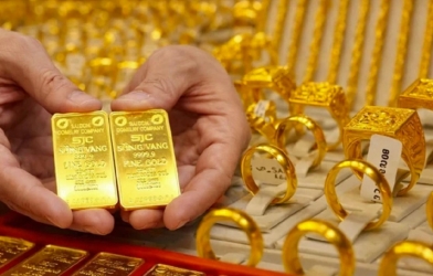 Giá vàng hôm nay 5/4: SJC và vàng nhẫn đồng loạt tăng mạnh