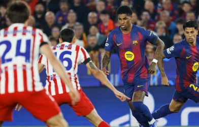 Trực tiếp Barcelona 0-0 Atletico Madrid: Rashford bỏ lỡ