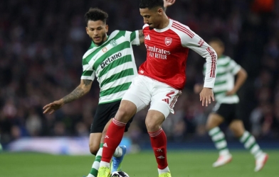 Trực tiếp Arsenal 0-0 Sporting Lisbon: Pháo thủ tấn công