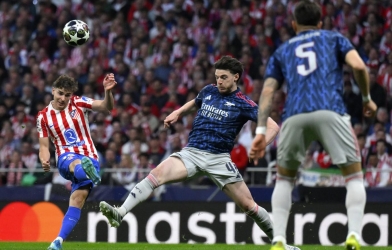 Trực tiếp Atletico Madrid 0-0 Arsenal: Atletico nhập cuộc tự tin