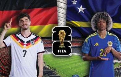 Trực tiếp bóng đá Đức vs Curacao, 0h00 hôm nay 15/06