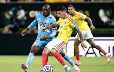 Trực tiếp Colombia 0-0 CHDC Congo: Bàn thắng việt vị