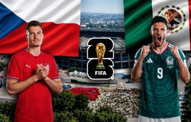 Link xem trực tiếp CH Séc vs Mexico hôm nay 25/6 trên VTV