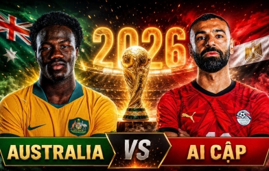 Trực tiếp Australia vs Ai Cập, 01h00 hôm nay 4/7