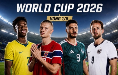 Xem trực tiếp World Cup 2026 hôm nay 6/7 trên VTV: Brazil vs Na Uy, Mexico vs Anh