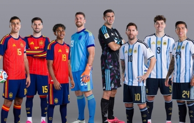 VTV5, VTV6 trực tiếp bóng đá World Cup hôm nay 20/7: Tây Ban Nha vs Argentina