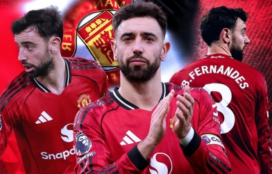CHÍNH THỨC: Bruno Fernandes leo lên vị trí số 1 Premier League