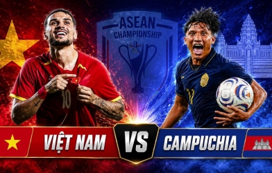 Trực tiếp Việt Nam vs Campuchia: Giữ chắc ngôi đầu bảng A