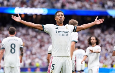 Bellingham rực sáng, Real Madrid thắng vùi dập Malaga để đòi top 1 La Liga