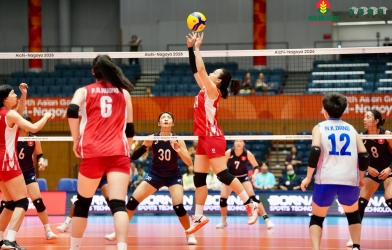 Trực tiếp bóng chuyền nữ Việt Nam vs Indonesia, 11h00 hôm nay 21/9