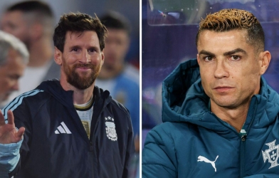 CHÍNH THỨC: Ronaldo gửi lời nhắn đầy xúc động tới Messi khi chia tay ĐTQG
