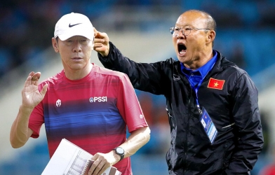 Báo Indonesia: 'Từng bị áp đảo bởi ĐT Việt Nam, Shin Tae-yong nay lật ngược thế cờ trước Park Hang-seo'