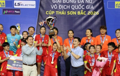 CHÍNH THỨC: TP HCM I vô địch, lập kỷ lục vô tiền khoáng hậu của bóng đá Việt Nam
