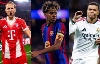 Luật tie-break Quả bóng vàng 2026: Mbappe vượt hẳn Kane và Yamal