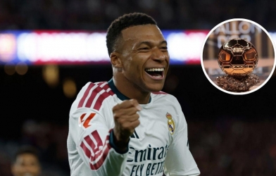 CHÍNH THỨC: Mbappe đi vào lịch sử Quả bóng Vàng ở năm 2026