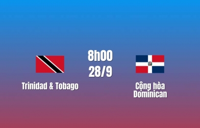 Nhận định Trinidad & Tobago vs Cộng hòa Dominican: Chủ nhà chiếm ưu thế