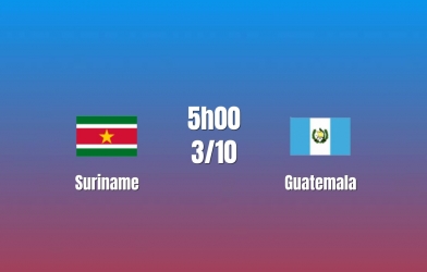 Nhận định Suriname vs Guatemala: Thử thách bản lĩnh