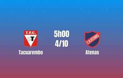 Nhận định Tacuarembo vs Atenas: Bản lĩnh đội khách