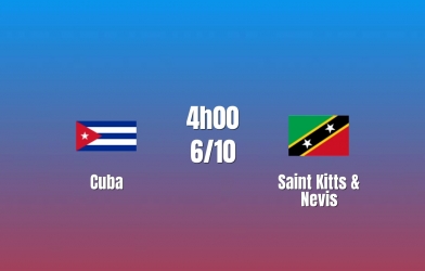 Nhận định Cuba vs Saint Kitts & Nevis: Lợi thế chủ nhà