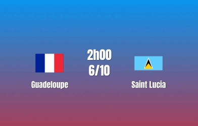 Nhận định Guadeloupe vs Saint Lucia: Chủ nhà áp đảo