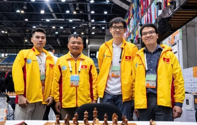 Cờ vua Việt Nam dự giải vô địch Châu Á, săn vé World Cup