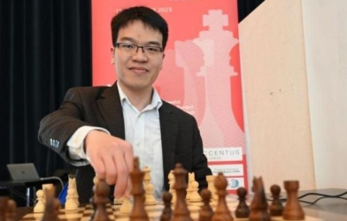 Lê Quang Liêm dự giải cờ vua tại Đức