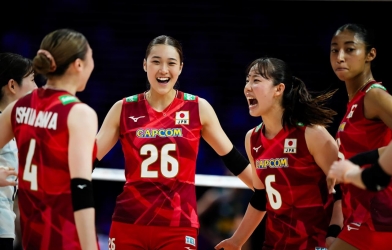 Bóng chuyền nữ Nhật Bản đứt mạch bất bại tại VNL 2025