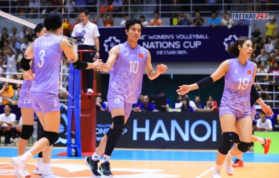 Bóng chuyền nữ Việt Nam áp sát vị trí số 1 Đông Nam Á
