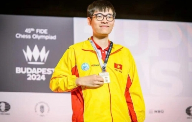 Kỳ thủ cờ vua Việt Nam thắng sốc số một thế giới