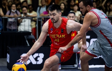 Hành lý trên tay, bóng rổ 3x3 Việt Nam làm điều không tưởng ở giải châu Á