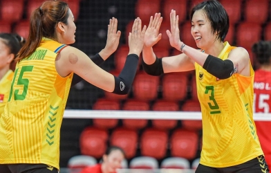 Thống kê điểm số VTV Bình Điền Long An vs Bắc Kinh: Thanh Thúy rực sáng