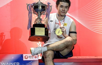 Niềm tự hào cầu lông Thái Lan đại thắng số 3 thế giới, đăng quang trên sân nhà