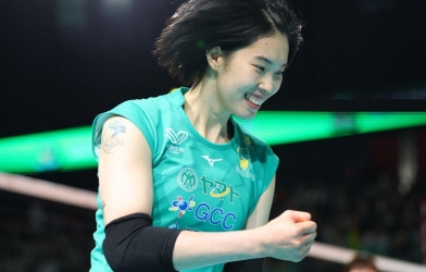 Chủ công Thanh Thúy đạt hiệu suất ghi điểm ấn tượng tại giải VĐQG Nhật Bản