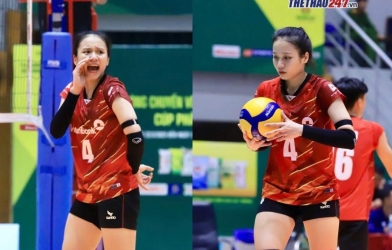 Cây chuyền hai tiến bộ nhất bóng chuyền nữ Việt Nam có bến đỗ mới